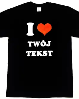 T-Shirt personalizowany ❤️