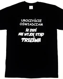 T-Shirt melanżowy 🍾