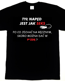T-Shirt dla drifterów 🚗