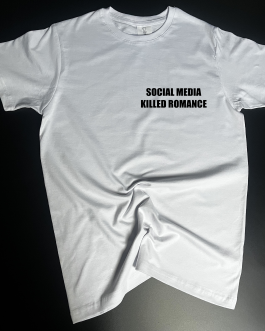 T-Shirt Social Media Killed Romance